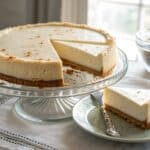 full carnivore cheesecake with sliced portion