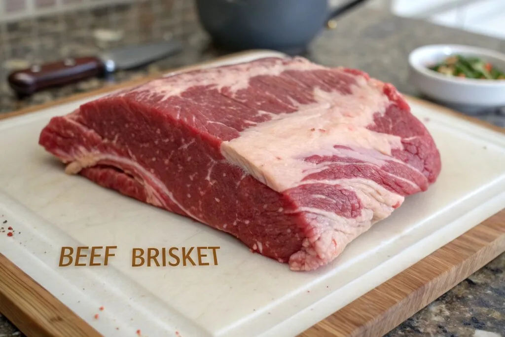 Sliced carnivore brisket recipe cooked and ready to serve