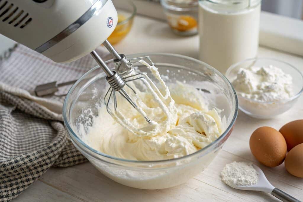 Whipping heavy cream for carnivore ice cream recipe